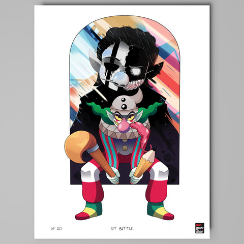 1st Battle - 8.5" x 11" Limited Numbered Print