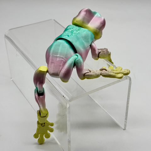Curious Happy Frog Articulated 8”