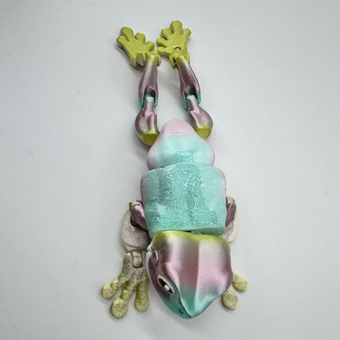 Curious Happy Frog Articulated 8”