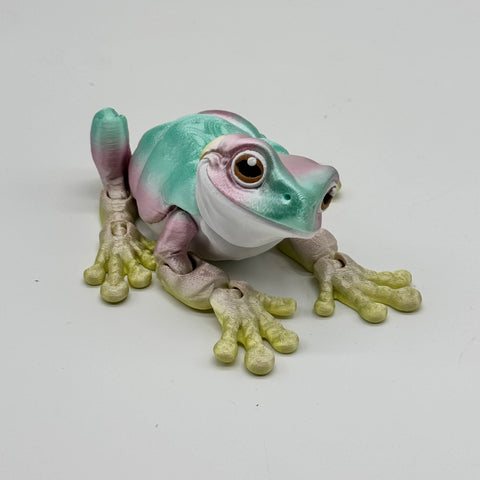 Curious Happy Frog Articulated 8”