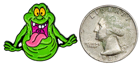 Ghostbusters Slimer Enamel Pin