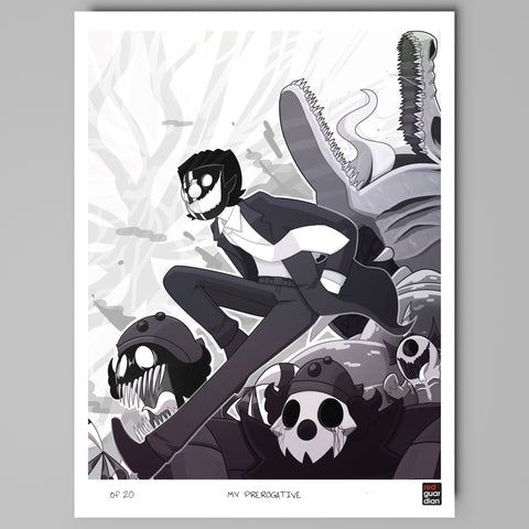 My Prerogative - 8.5" x 11" Limited Numbered Print