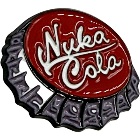 Nuka Cola Bottle Cap Enamel Pin