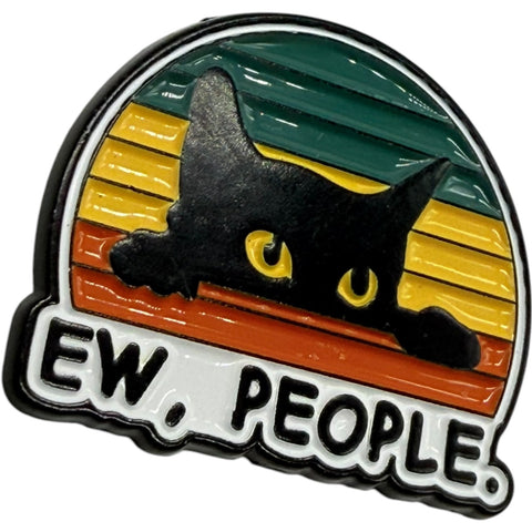 Ew People Cat Enamel Pin