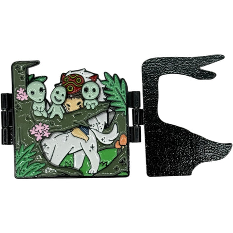 Princess Mononoke Hinged Enamel Pin