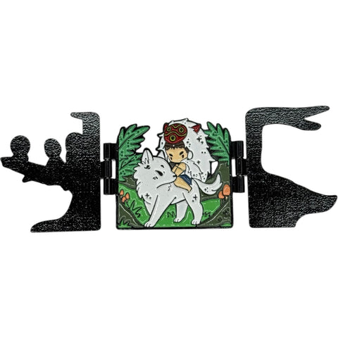 Princess Mononoke Hinged Enamel Pin