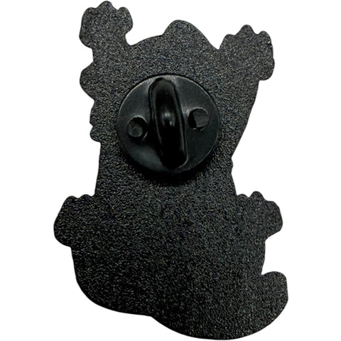 Anxious Cat Enamel Pin