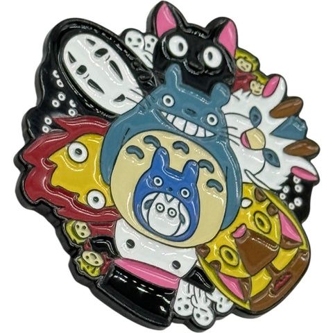 Studio Ghibli Characters Enamel Pin