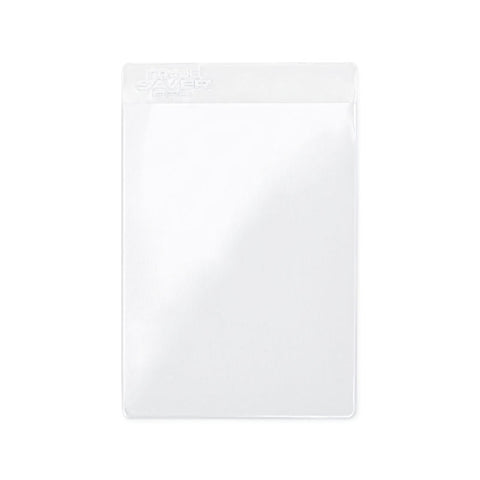 RedGuardian Gradesaver Pro semi-rigid card protector shield with 1/2 inch lip, clear plastic, 50 count