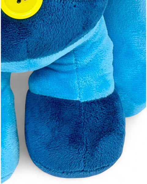 RedGuardian Knav Plush, a 16.5-inch collectible with blue plush fabric and a yellow button detail.