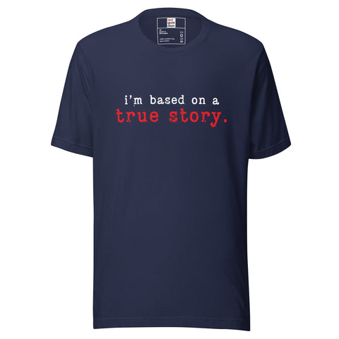 RedGuardian navy blue cotton t-shirt with white text