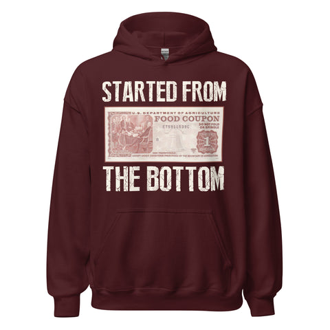 "Started from the Bottom" Unisex Hoodie