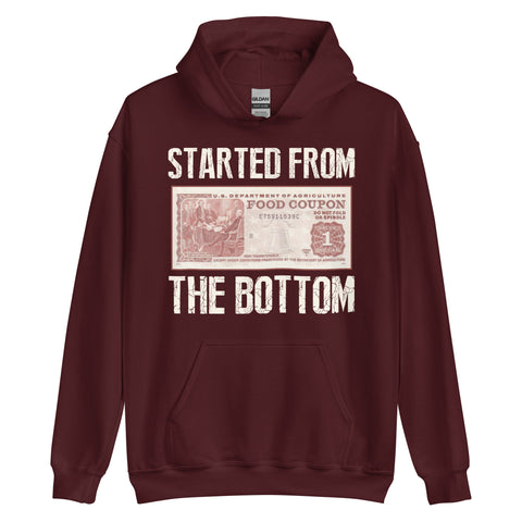 "Started from the Bottom" Unisex Hoodie