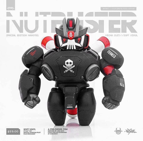 NANO TEQ NUTBUSTER OG BLACK By Quiccs x Devil Toys