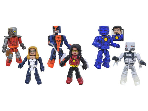 Marvel Minimates Wave 80 - Set of 6 (Two-Packs)