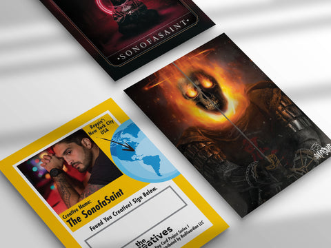 The Creatives : Trading Card Project