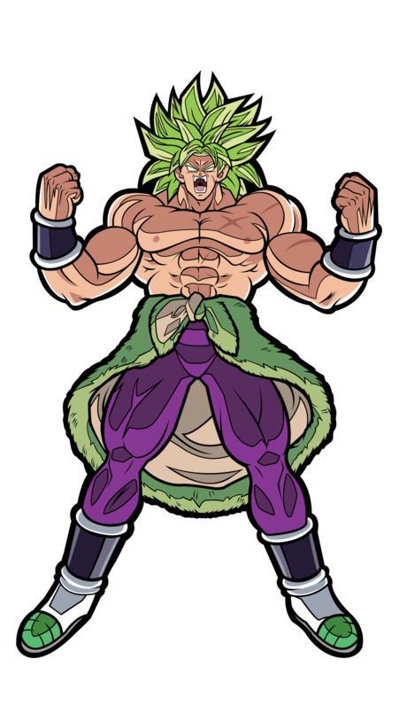 Dragon Ball Super Broly Movie Broly #193 FiGPiN Enamel Pin - RedGuardian Art & Toys