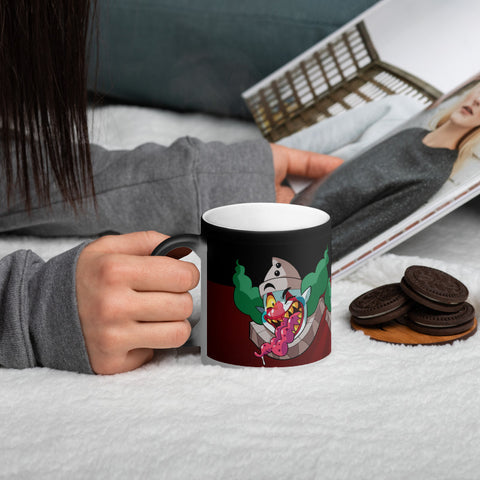 Matte Black Magic Color Changing Mug - RedGuardian Art & Toys