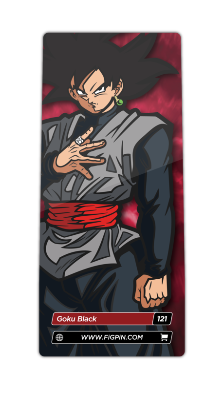 Dragon Ball Goku Black #121 FiGPiN Enamel Pin - RedGuardian Art & Toys