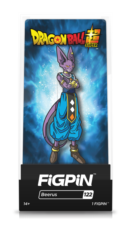Dragon Ball Super Beerus #122 FiGPiN Enamel Pin - RedGuardian Art & Toys