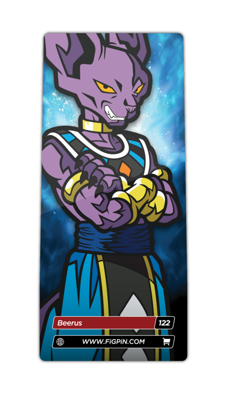 Dragon Ball Super Beerus #122 FiGPiN Enamel Pin - RedGuardian Art & Toys