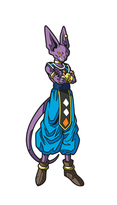 Dragon Ball Super Beerus #122 FiGPiN Enamel Pin - RedGuardian Art & Toys