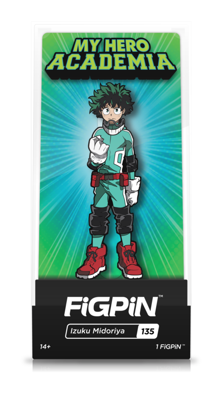 My Hero Academia Izuku Midoriya #135 FiGPiN Enamel Pin - RedGuardian Art & Toys