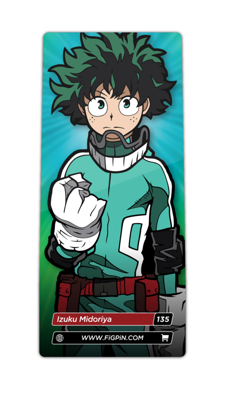My Hero Academia Izuku Midoriya #135 FiGPiN Enamel Pin - RedGuardian Art & Toys