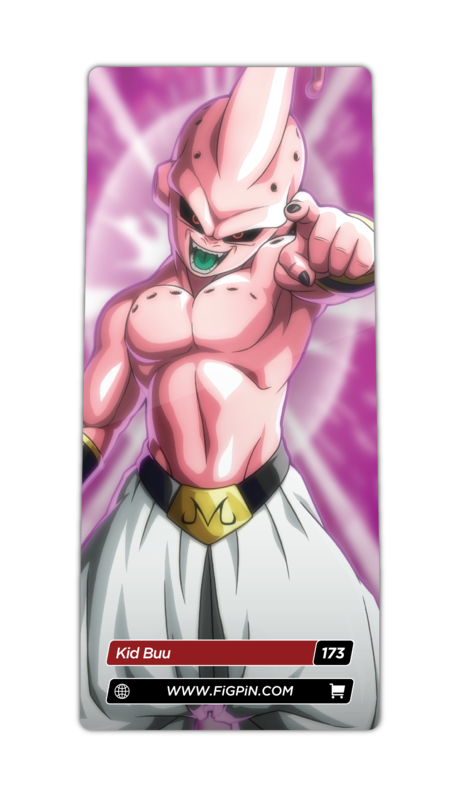 Dragon Ball FighterZ Kid Buu #173 FiGPiN Enamel Pin - RedGuardian Art & Toys