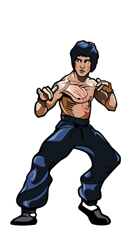 Bruce Lee #182 FiGPiN Enamel Pin - RedGuardian Art & Toys