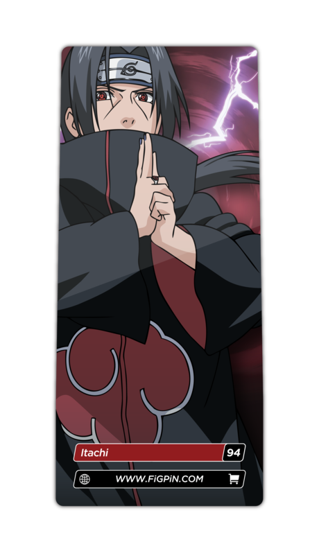 Naruto Shippuden Itachi #94 FiGPiN Enamel Pin - RedGuardian Art & Toys