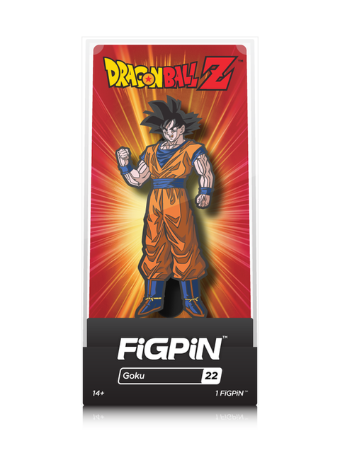 Dragon Ball Goku #22 FiGPiN Enamel Pin - RedGuardian Art & Toys