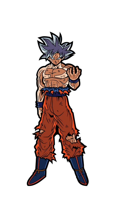 Dragon Ball Super Ultra Instinct Goku #M7 FiGPiN Enamel Pin - RedGuardian Art & Toys