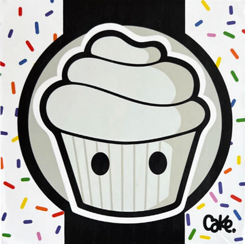 Cake (White DIY) (4.5-Inch) - Trash Panda Toys