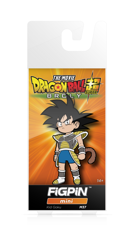 Dragon Ball Super Broly Movie Kid Goku #M37 FiGPiN Enamel Pin - RedGuardian Art & Toys