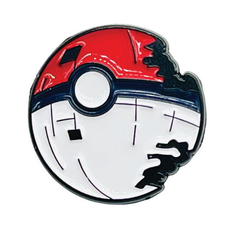 Pokeball Death Star Enamel Pin