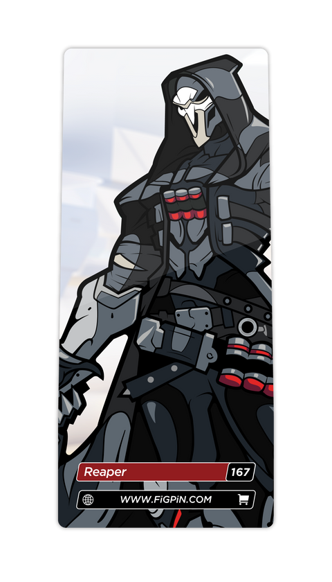Overwatch Reaper #167 FiGPiN Enamel Pin - RedGuardian Art & Toys