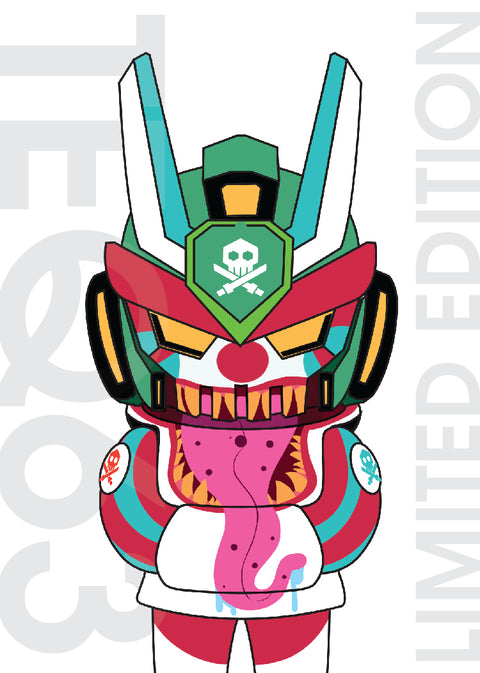 RedGuardian x Quiccs Clown Teq Pin - RedGuardian Art & Toys