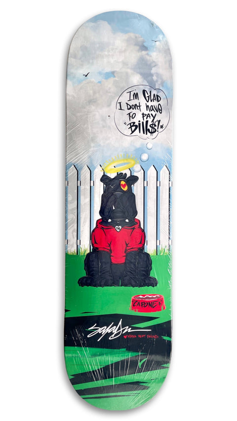 CAPONE: Man's Best Friend Skatedeck by King Saladeen