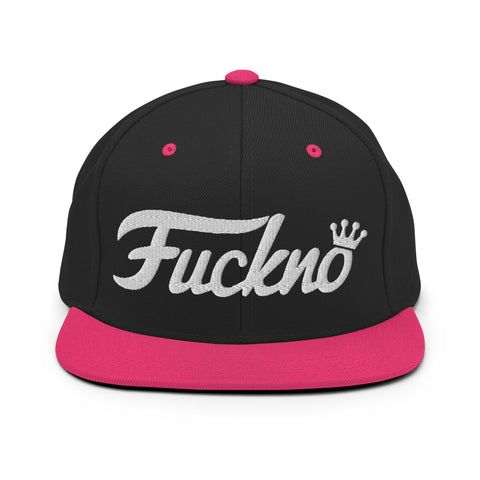 'fuck no' to Phunko Snapback Hat
