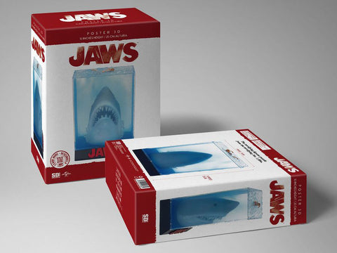 Official Jaws 3D Poster Diorama Statue