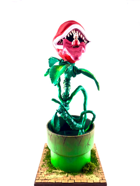 Twisted Mario Piranha Plant - RedGuardian Art & Toys