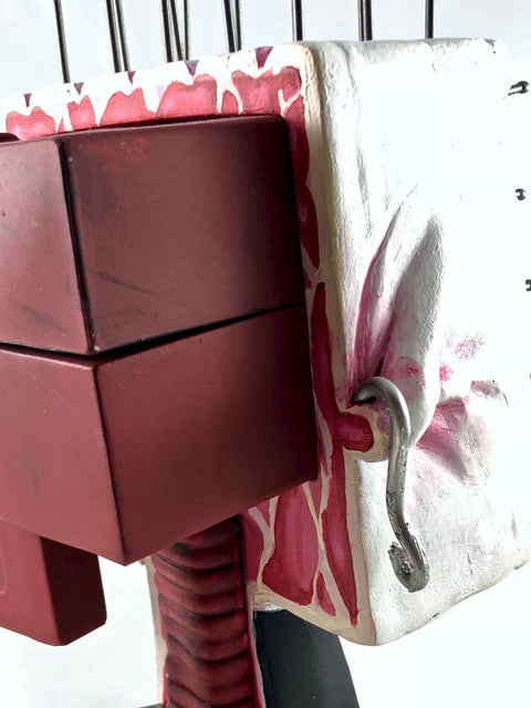 Minecraft Creeper x Hellraiser Sculpt - RedGuardian Art & Toys