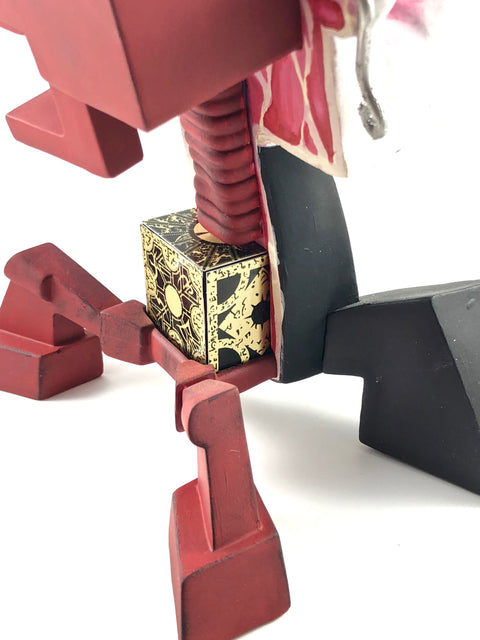 Minecraft Creeper x Hellraiser Sculpt - RedGuardian Art & Toys