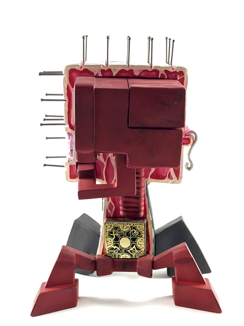 Minecraft Creeper x Hellraiser Sculpt - RedGuardian Art & Toys
