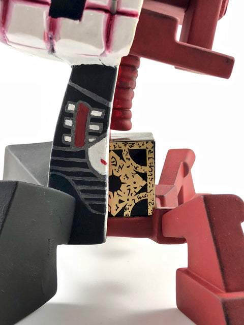 Minecraft Creeper x Hellraiser Sculpt - RedGuardian Art & Toys