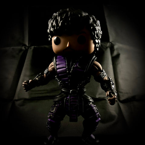 Mortal Kombat's : Purple-Rain Bootleg Action Figure - RedGuardian Art & Toys