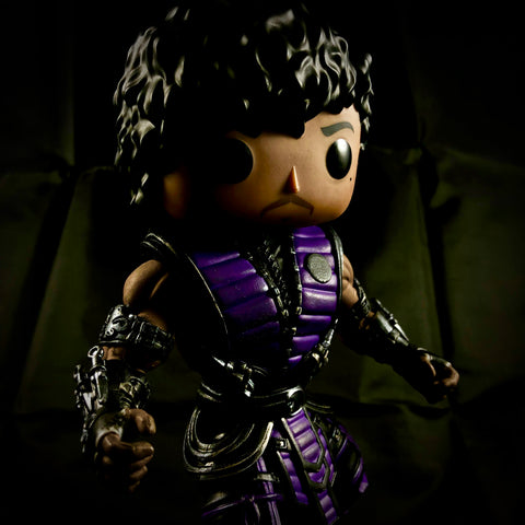 Mortal Kombat's : Purple-Rain Bootleg Action Figure - RedGuardian Art & Toys