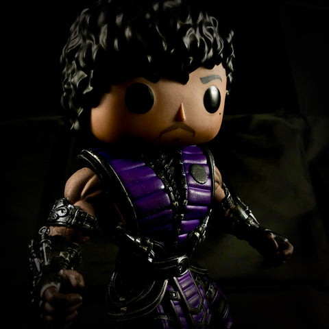 Mortal Kombat's : Purple-Rain Bootleg Action Figure - RedGuardian Art & Toys