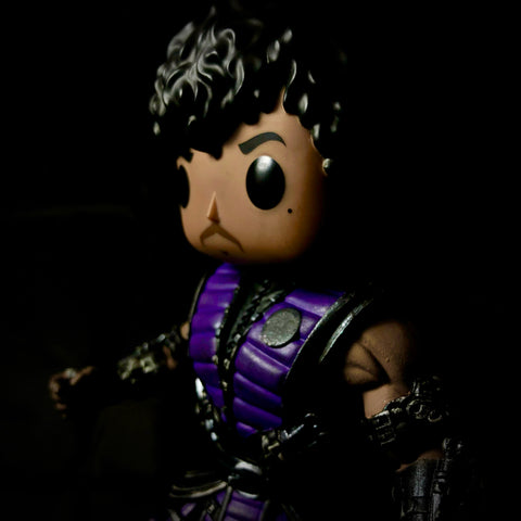Mortal Kombat's : Purple-Rain Bootleg Action Figure - RedGuardian Art & Toys